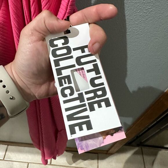 Future Collective Alani Noelle Women's Cross Waist Rib-Knit Midi Skirt NWT XXL - Picture 7 of 8